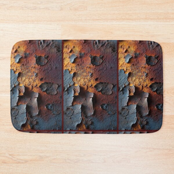 Item preview, 3D Rusty steel iron plate - Retro - Vintage - designed and sold by Bukhisz.