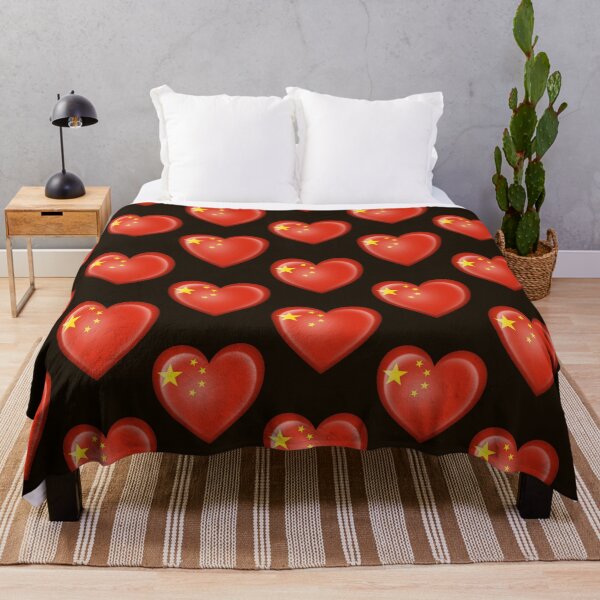 Item preview, Chinese Heart Flag designed and sold by PleasantValley.