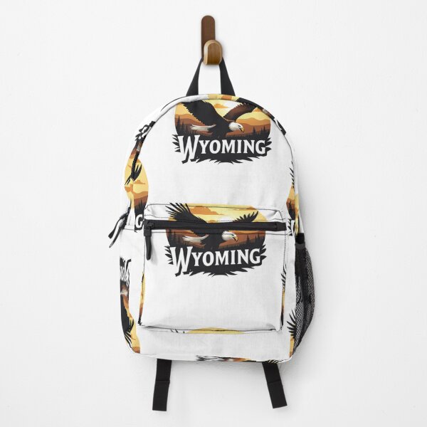 Item preview, Wyoming Sunset Eagle – Nature and Mountain Design designed and sold by TheRamesCo.