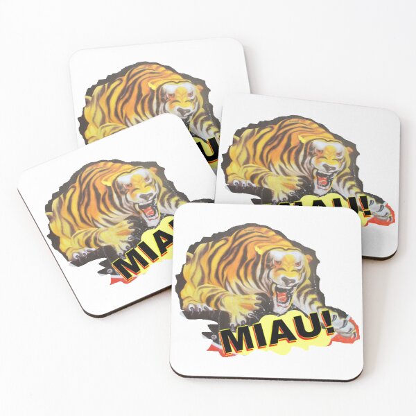 Item preview, Wild tiger goes MEOW! designed and sold by ZoffArt-Shop.