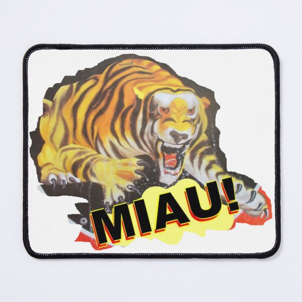 Item preview, Wild tiger goes MEOW! designed and sold by ZoffArt-Shop.
