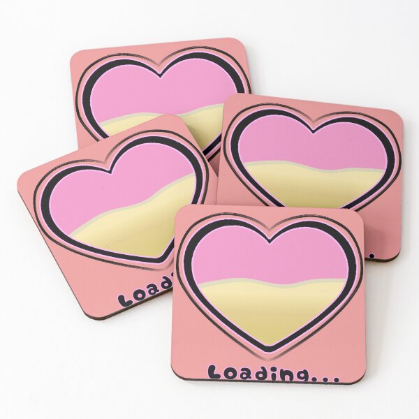 Item preview, Coffee Heart Loading Logo designed and sold by Lowfidesigns.
