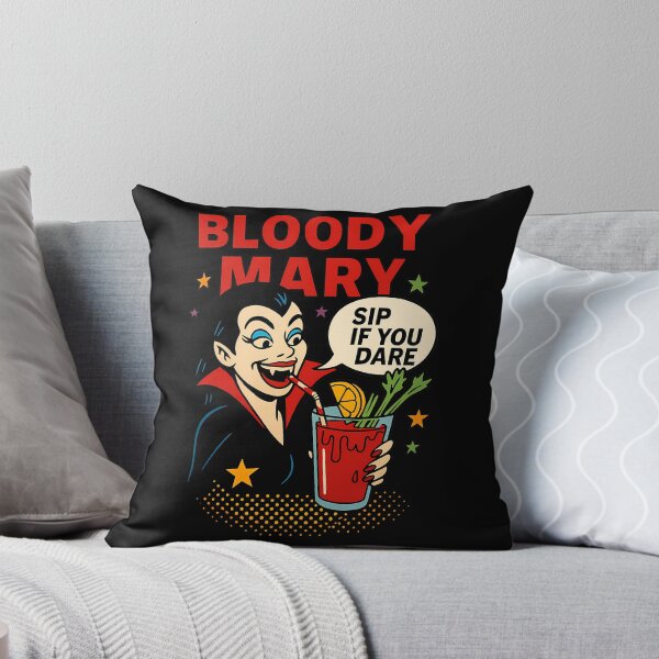 Item preview, Bloody Mary – Sexy Vampire Pop Art Cocktail Design designed and sold by DebuggedDressed.