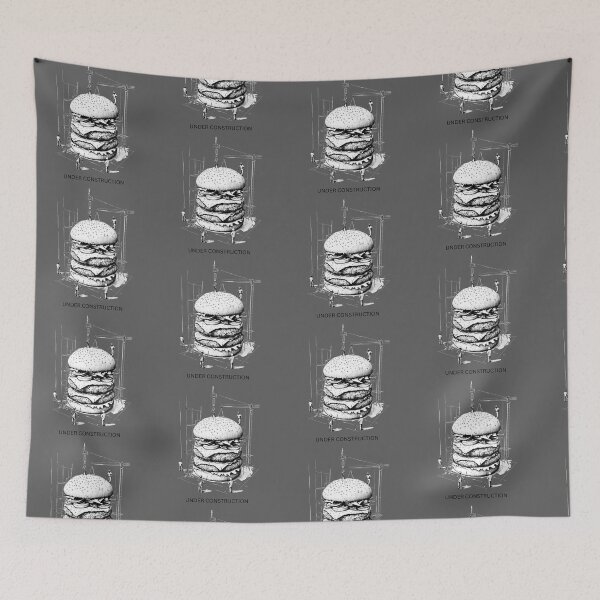 Item preview, Copy of Giant Burger Under Construction-PATTERN designed and sold by MADAMENOMAD.