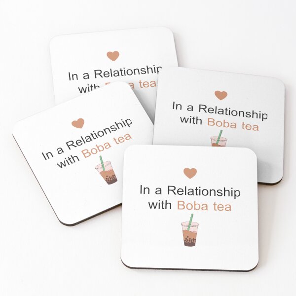 Item preview, In a Relationship with Boba Tea V1 		 designed and sold by rqzjqxphzbt79.