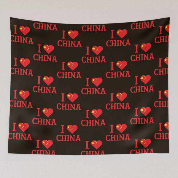Item preview, I Love China Design with Heart for China Lovers designed and sold by PleasantValley.