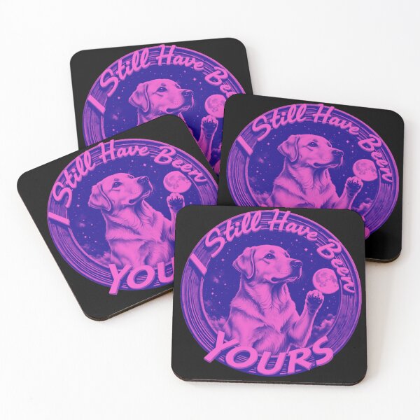 Item preview, Labrador Retriever Under Moonlight With Loving Quote designed and sold by e-camelleone.