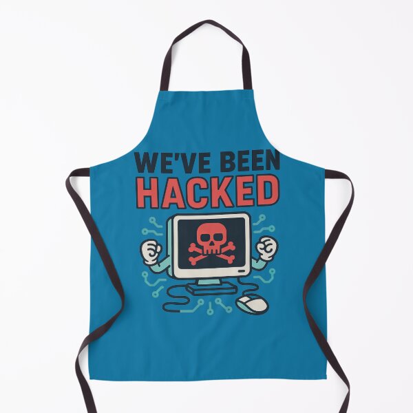 Item preview, Digital Hacking Alert With Skull And Crossbones designed and sold by ArtComixHaven.