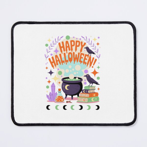 Item preview, Happy Halloween – Witchy Cauldron Classic T-Shirt designed and sold by inkfluenceart.