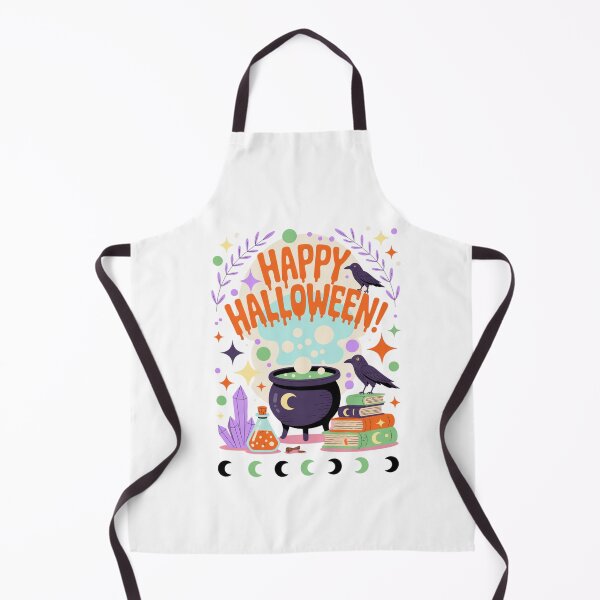 Item preview, Happy Halloween – Witchy Cauldron Classic T-Shirt designed and sold by inkfluenceart.