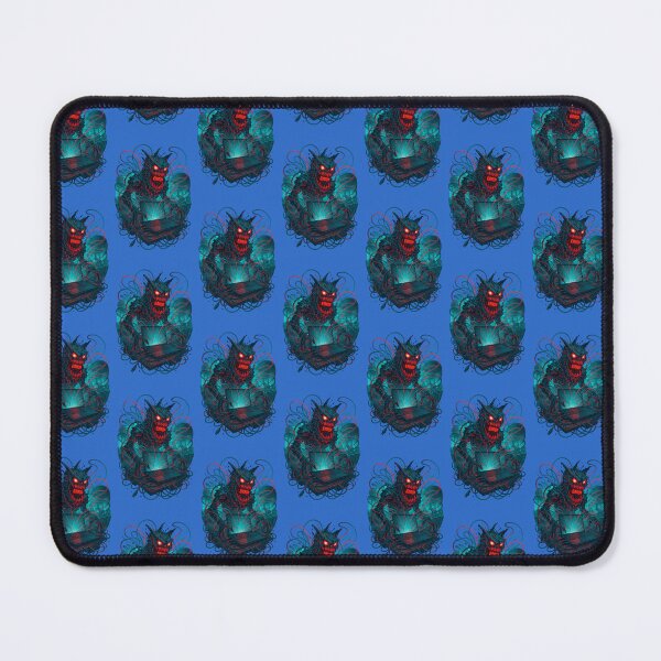 Item preview, Evil Digital Virus Emerging From Laptop Chaos designed and sold by ArtComixHaven.