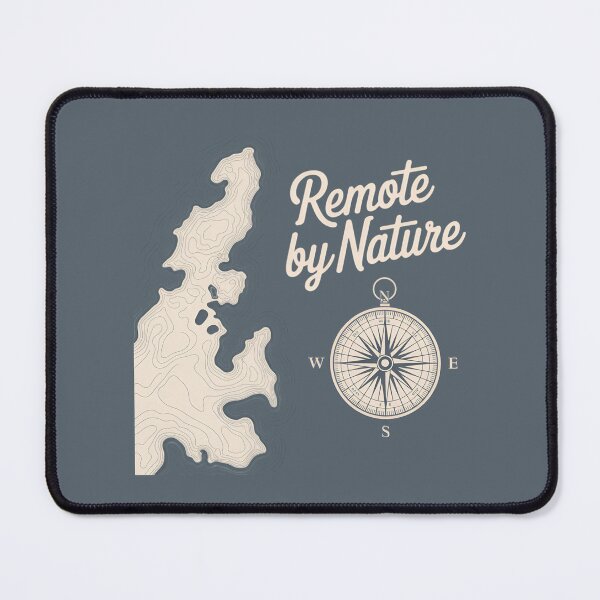 Item preview, Isle Royale Map Lines Remote by Nature designed and sold by Blok45.
