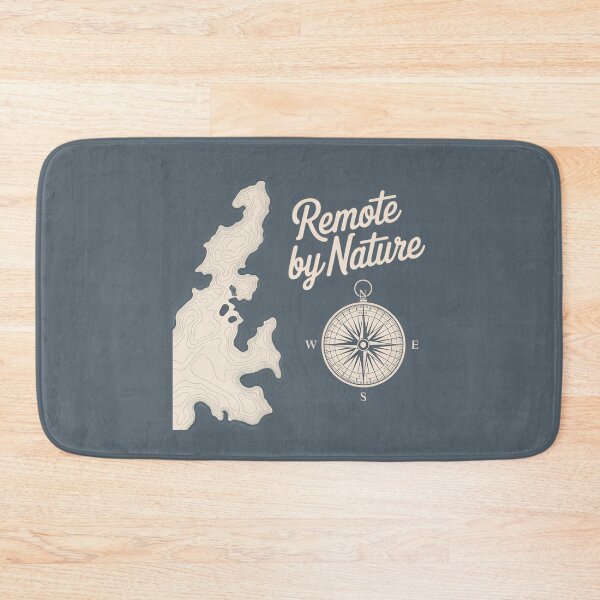 Item preview, Isle Royale Map Lines Remote by Nature designed and sold by Blok45.