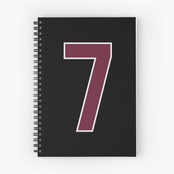 Item preview, "Number 7 Bold Design - Collegiate Numbers, Varsity Style, Personalized Monogram Art" designed and sold by artworkathome.