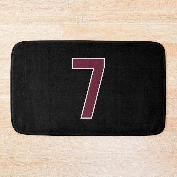 Item preview, "Number 7 Bold Design - Collegiate Numbers, Varsity Style, Personalized Monogram Art" designed and sold by artworkathome.