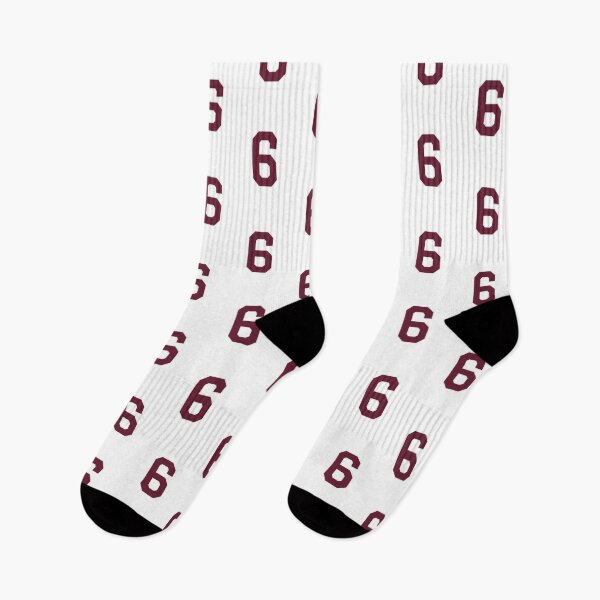 Item preview, "Number 6 Bold Design - Collegiate Numbers, Varsity Style, Personalized Monogram Art" designed and sold by artworkathome.