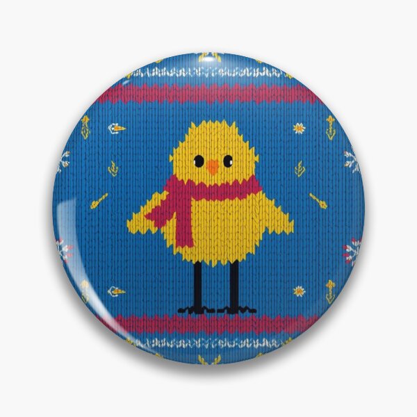 Item preview, Chocobo Christmas Design- Cute Yellow Chick Wearing Scarf designed and sold by Nodamochiiee.