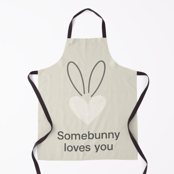 Item preview, Somebunny Loves You – Cute Bunny Romantic Minimalist T-Shirt designed and sold by AdelStore.