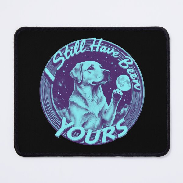 Item preview, Labrador Retriever Under Moonlight With Loving Quote designed and sold by e-camelleone.