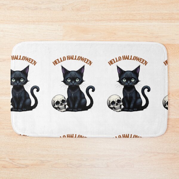 Item preview, Halloween, pumpkin, gothic cat,skull designed and sold by Coolparrotgirl.