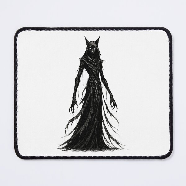 Item preview, Elegant Anime Witch – Gothic Halloween Character Art designed and sold by Jocamedahub.