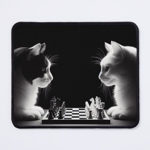 Item preview, Cute cats chess playing designed and sold by Dogandesighn.
