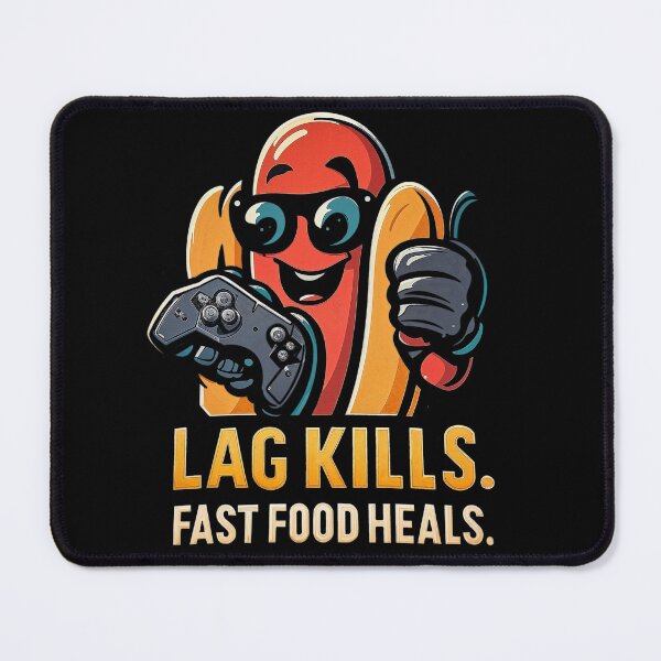 Item preview, Gaming Logo – Food Heals Edition & Gamer Lifestyle designed and sold by Unikat.SE.