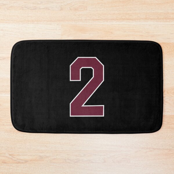 Item preview, "Number 2 Bold Design - Collegiate Numbers, Varsity Style, Personalized Monogram Art" designed and sold by artworkathome.