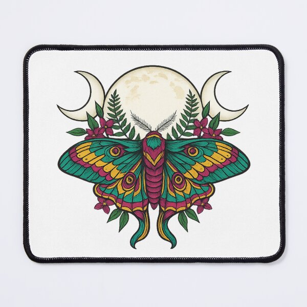 Item preview, Cosmic Moth & Moon Phases designed and sold by MonoArt MA.