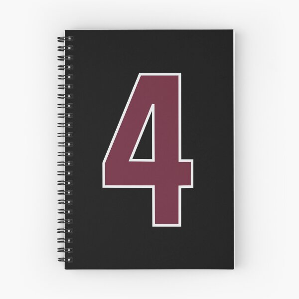 Item preview, "Number 4 Bold Design - Collegiate Numbers, Varsity Style, Personalized Monogram Art" designed and sold by artworkathome.