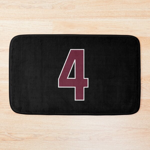 Item preview, "Number 4 Bold Design - Collegiate Numbers, Varsity Style, Personalized Monogram Art" designed and sold by artworkathome.