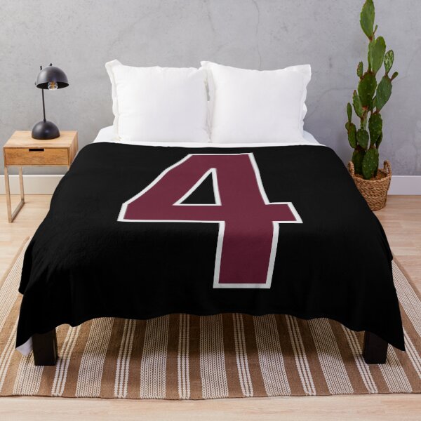 Item preview, "Number 4 Bold Design - Collegiate Numbers, Varsity Style, Personalized Monogram Art" designed and sold by artworkathome.