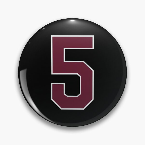 Item preview, "Number 5 Bold Design - Collegiate Numbers, Varsity Style, Personalized Monogram Art" designed and sold by artworkathome.