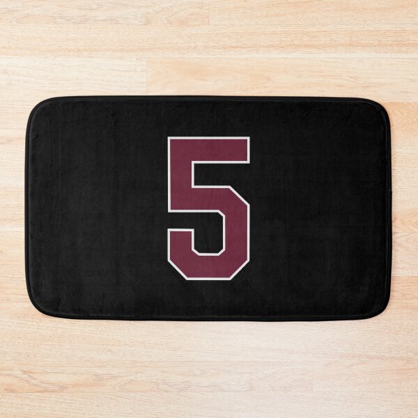 Item preview, "Number 5 Bold Design - Collegiate Numbers, Varsity Style, Personalized Monogram Art" designed and sold by artworkathome.