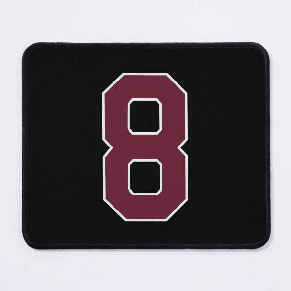 Item preview, "Number 8 Bold Design - Collegiate Numbers, Varsity Style, Personalized Monogram Art" designed and sold by artworkathome.