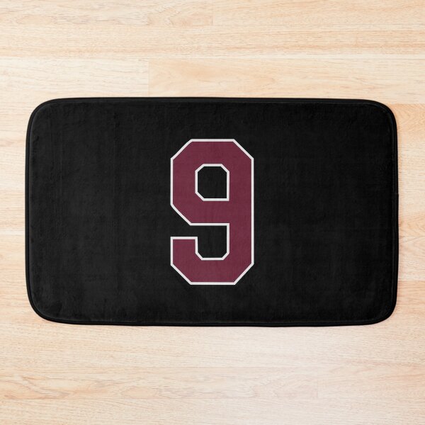 Item preview, "Number 9 Bold Design - Collegiate Numbers, Varsity Style, Personalized Monogram Art" designed and sold by artworkathome.