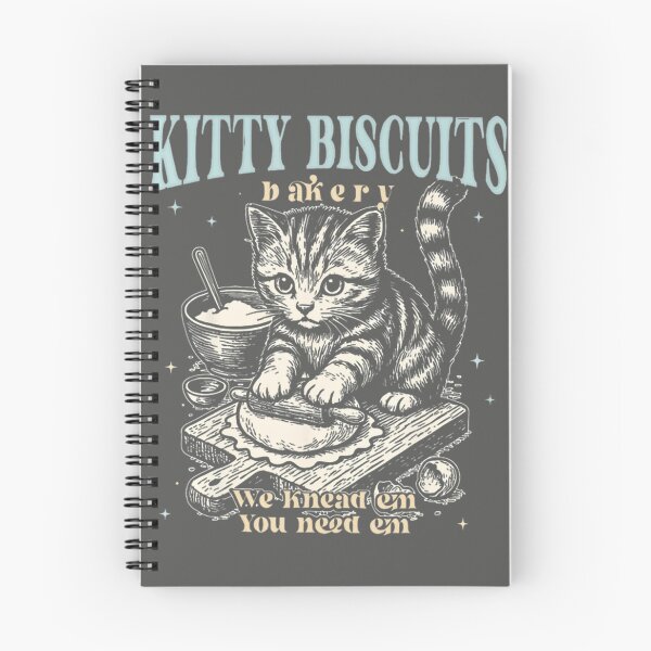 Item preview, Cute Kitten Bakery Kneading Biscuits By Merch, Limited Edition designed and sold by kelleyxuarts.