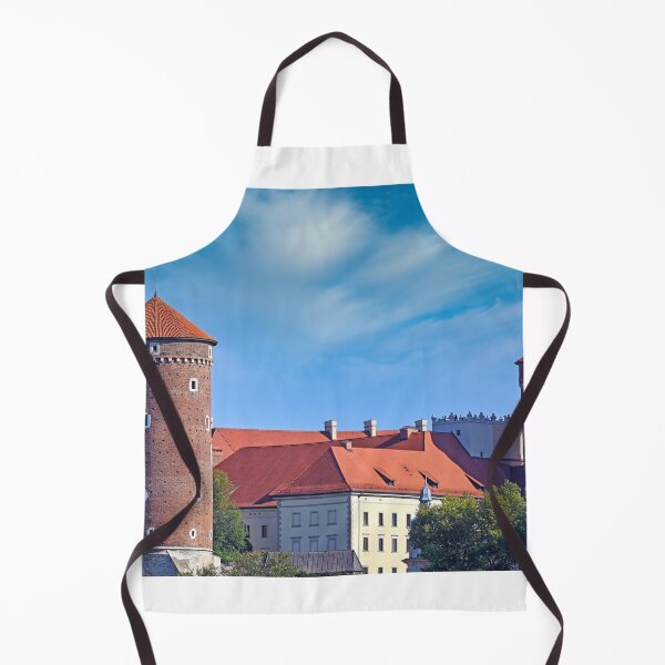 Item preview, Wawel castle towers with the Polish flag, Krakow Poland designed and sold by goceris.