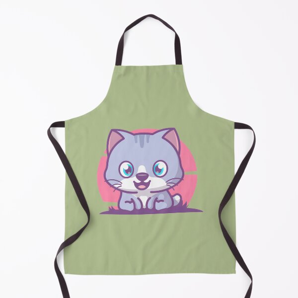 Item preview, Cute Blue Cat Grin By Merch, Limited Edition designed and sold by kelleyxuarts.
