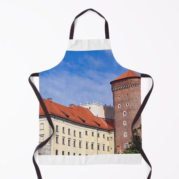 Item preview, Wawel castle tower with the Polish flag, Krakow Poland designed and sold by goceris.