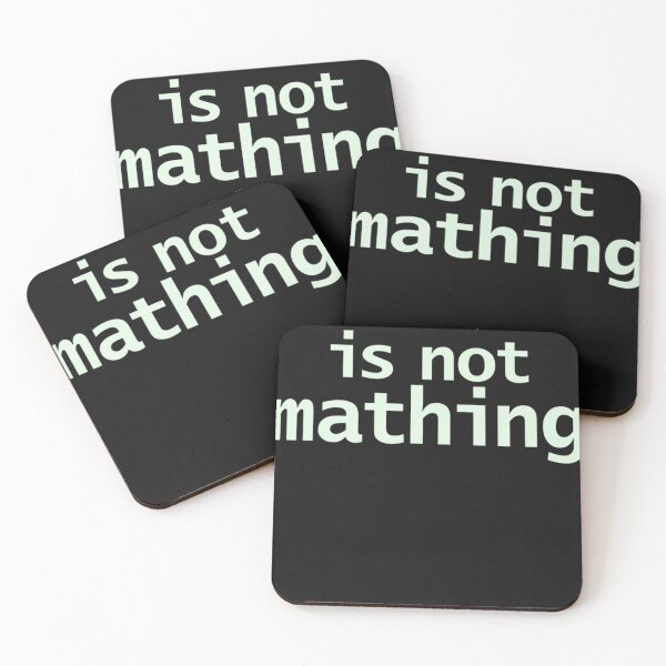 Item preview, The-Math-Is-Not-Mathing designed and sold by fugoctcoe.