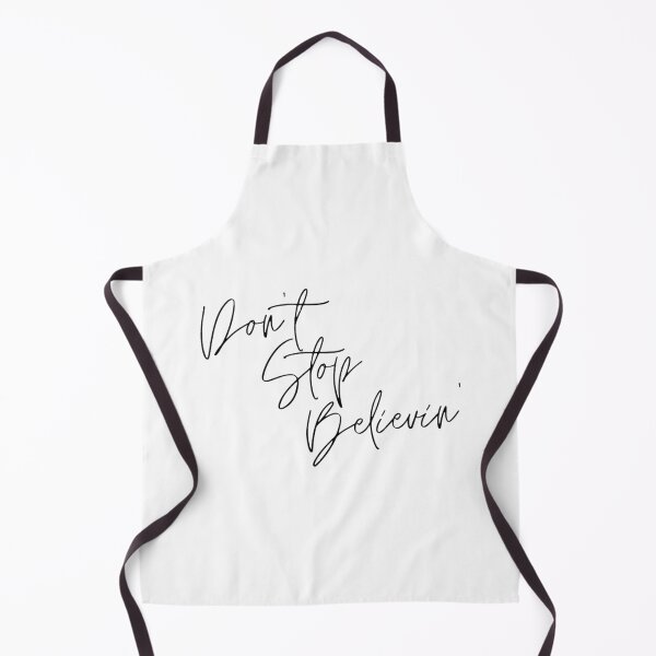 Item preview, Don't Stop Believin' Calligraphy Graphic Art designed and sold by cgwqemnva61.