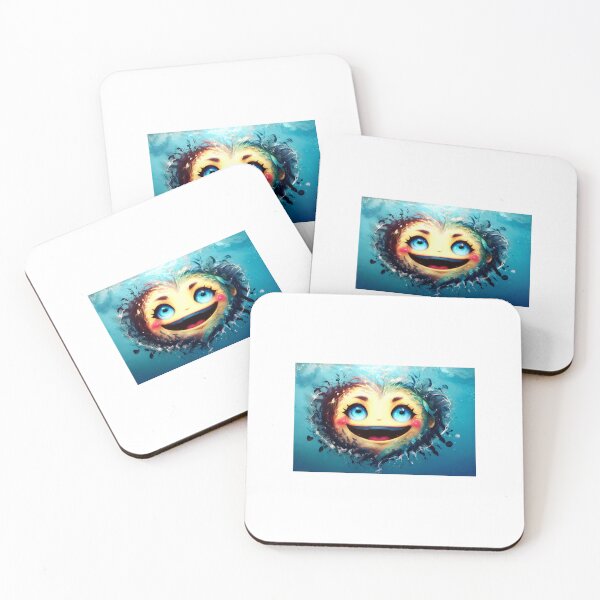 Item preview, EMOJI FACE SUBMERGING FROM BENEATH THE ICE designed and sold by POWERS CHOP SHOP.