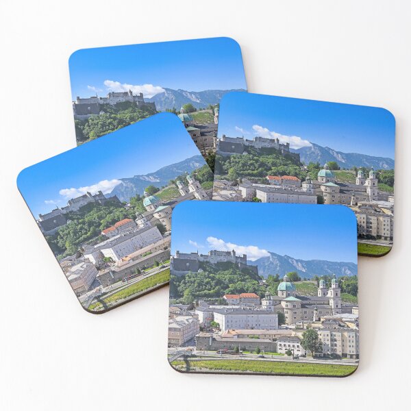 Artikelvorschau, Salzburger Skyline mit Festung Hohensalzburg und Katholischer Dom, Österreich entworfen und verkauft von goceris.