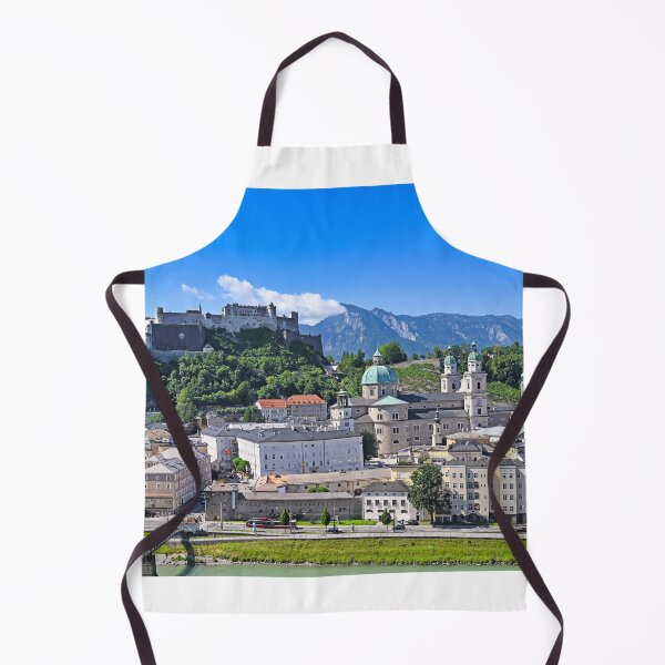 Artikelvorschau, Salzburger Skyline mit Festung Hohensalzburg und Katholischer Dom, Österreich entworfen und verkauft von goceris.