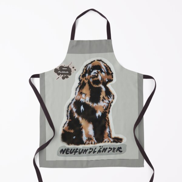 Item preview, A sitting Newfoundland dog designed and sold by marysfarbklecks.