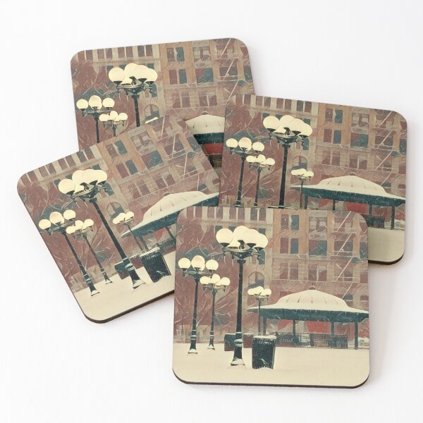 Item preview, Union Square in a Blizzard.. designed and sold by Tom Wurl.