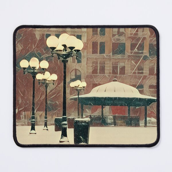 Item preview, Union Square in a Blizzard.. designed and sold by Tom Wurl.