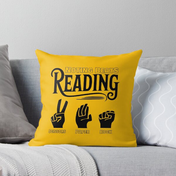 Item preview, Nothing Beats Reading Rock Paper Scissors designed and sold by piboom.