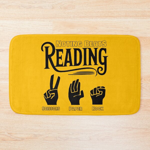 Item preview, Nothing Beats Reading Rock Paper Scissors designed and sold by piboom.